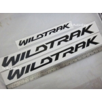 สติ๊กเกอร์ ไวแทค Sticker Wildtrak 2 - 4 ประตู 1 ชุด 3 ชิ้น  Wildtrak ใหม่ ฟอร์ด เรนเจอร์ All New Ford Ranger 2012  V.4 ส่งฟรี EMS